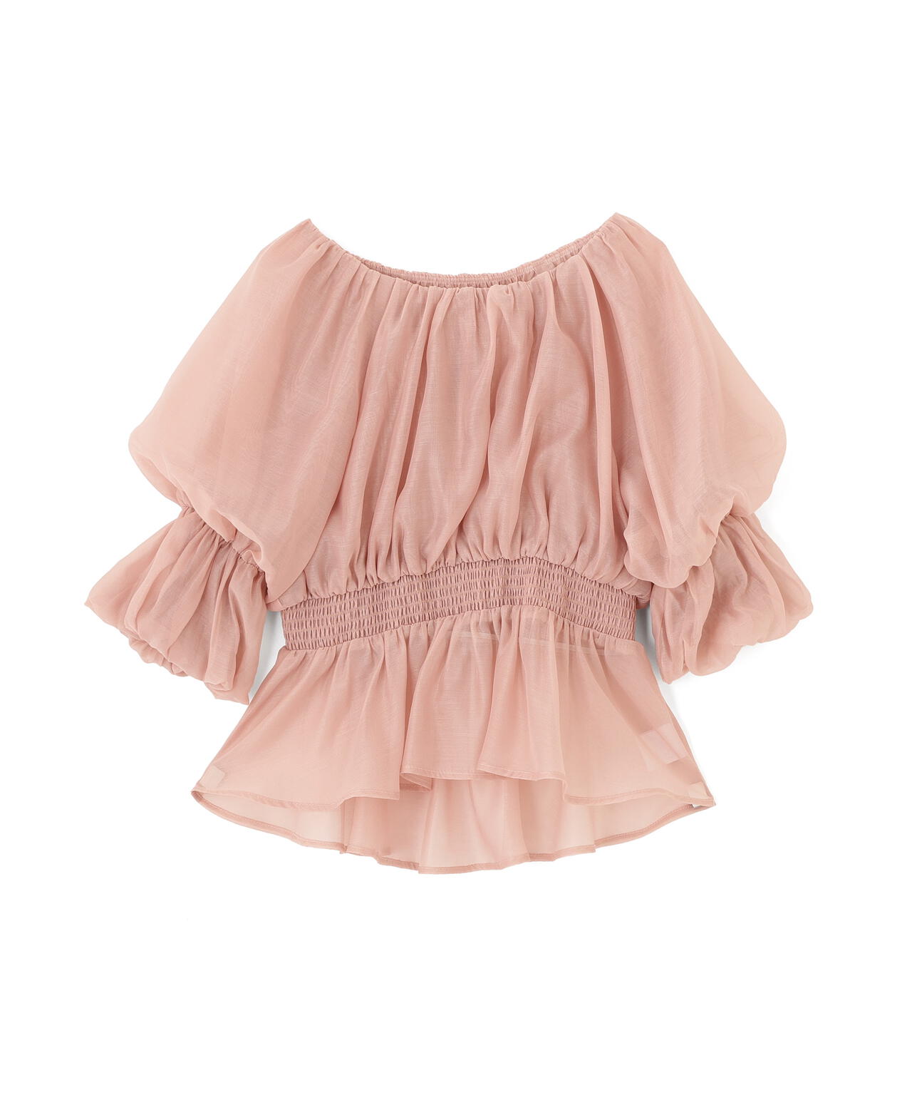 2wayオフショルフィッシュテールブラウス