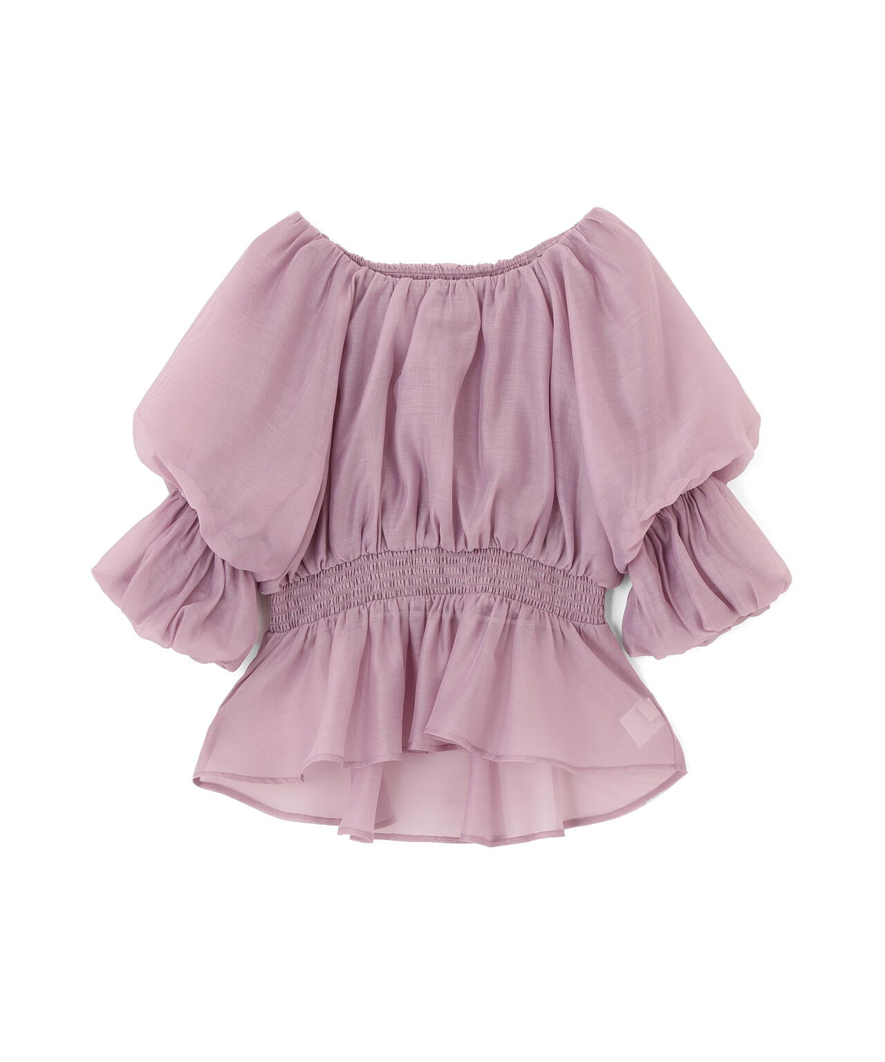 2wayオフショルフィッシュテールブラウス