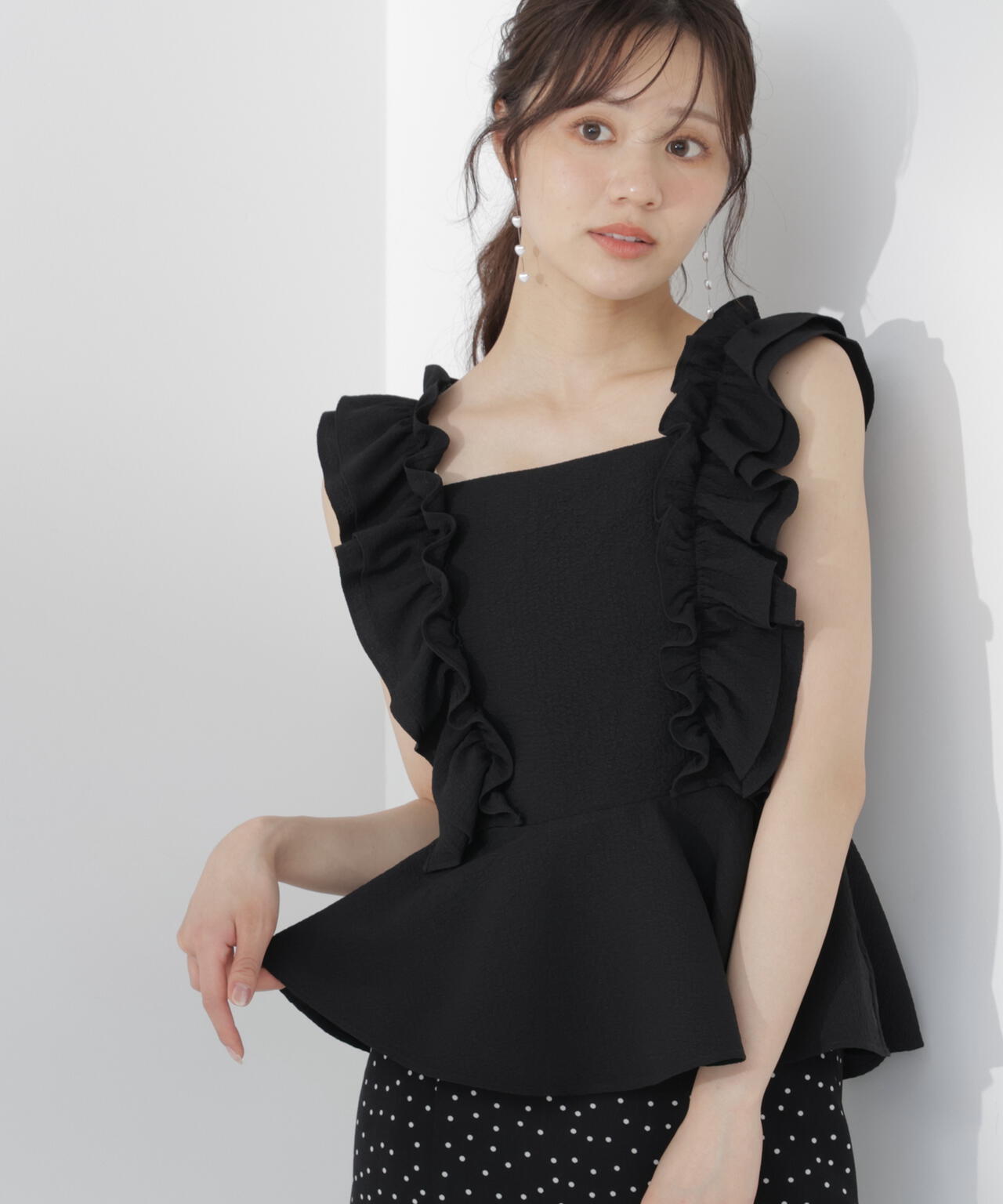 167cm 着用サイズ:FR