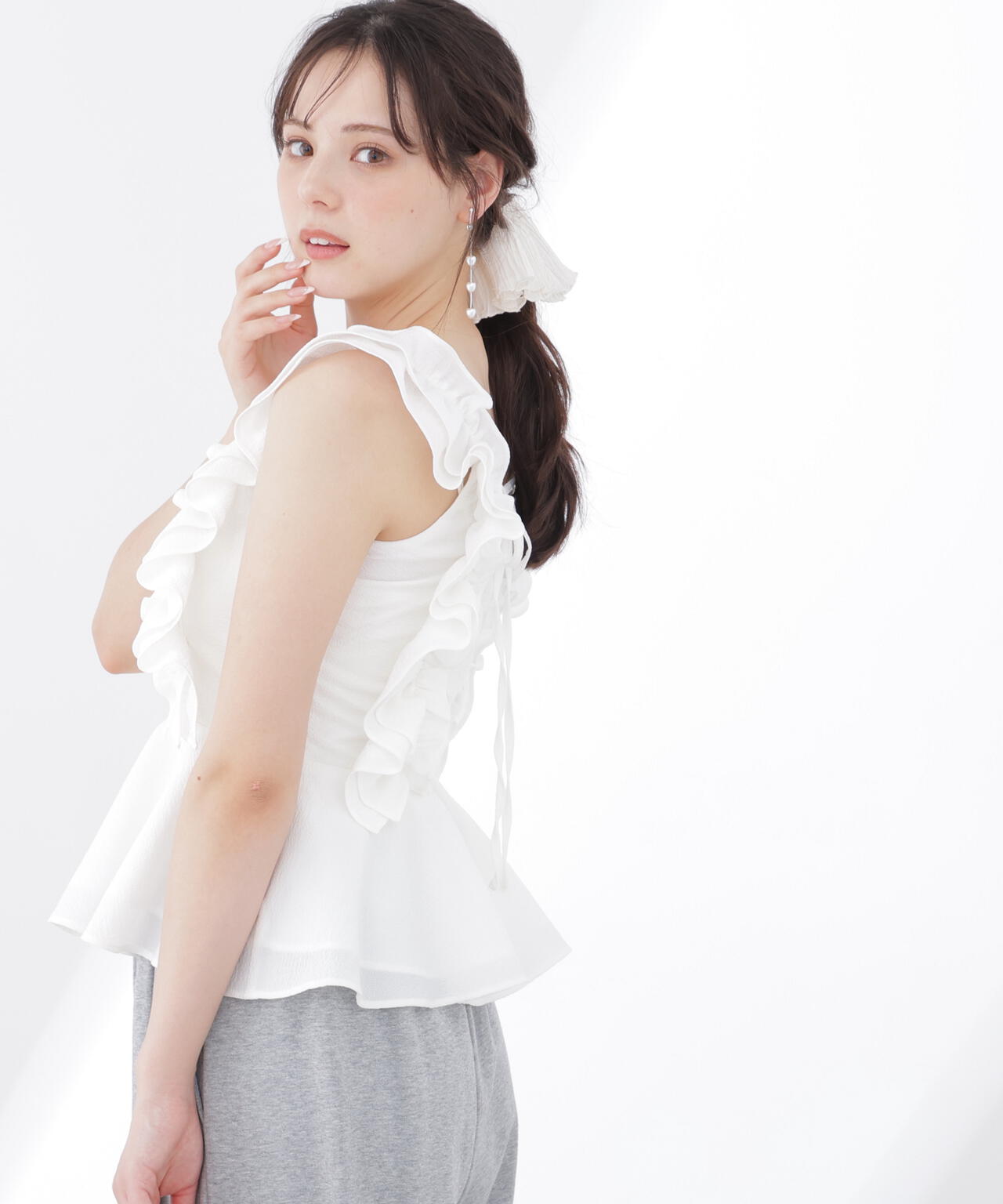 167cm 着用サイズ:FR