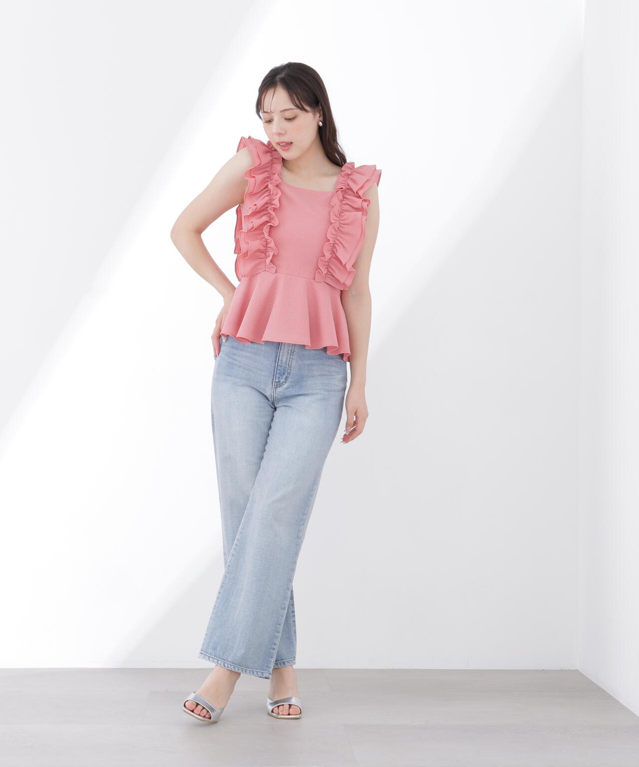 167cm 着用サイズ:FR