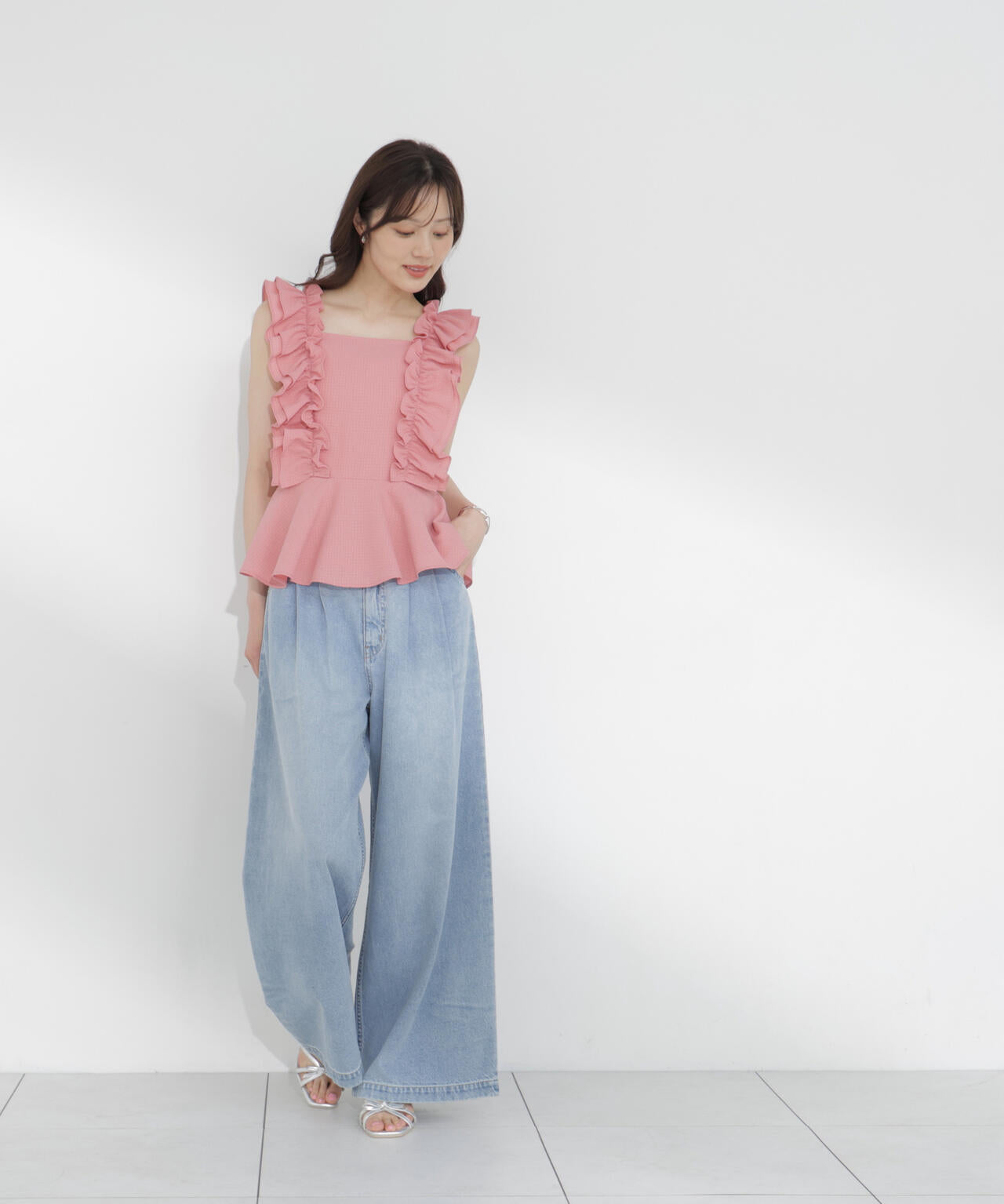 167cm 着用サイズ:FR