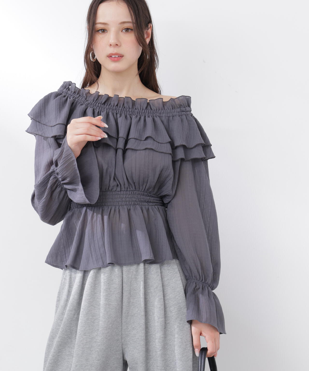 167cm 着用サイズ:FR