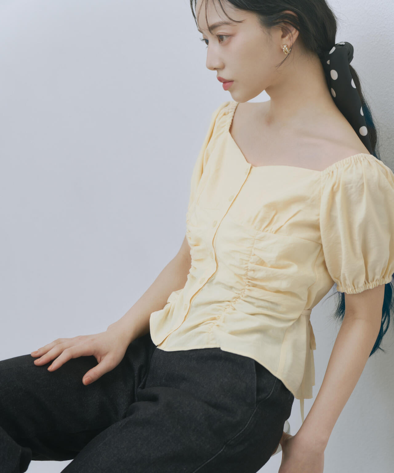 167cm 着用サイズ:FR