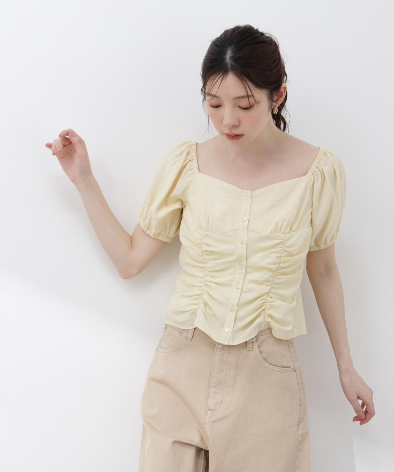 167cm 着用サイズ:FR