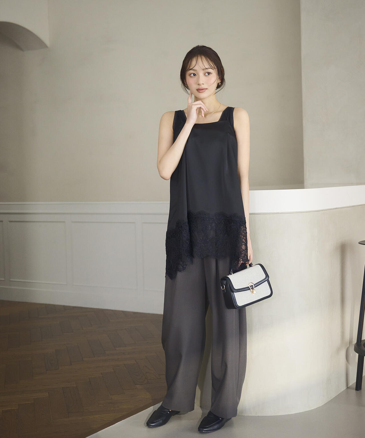 165cm 着用サイズ:FR