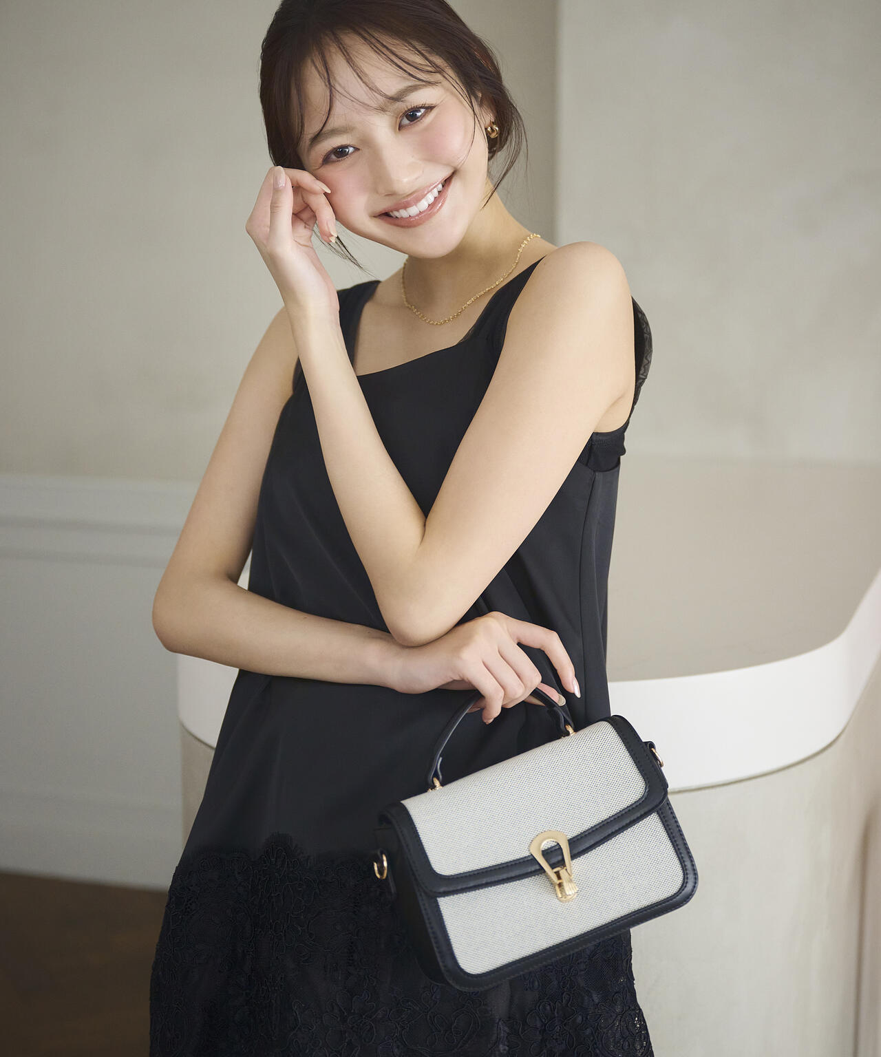 165cm 着用サイズ:FR