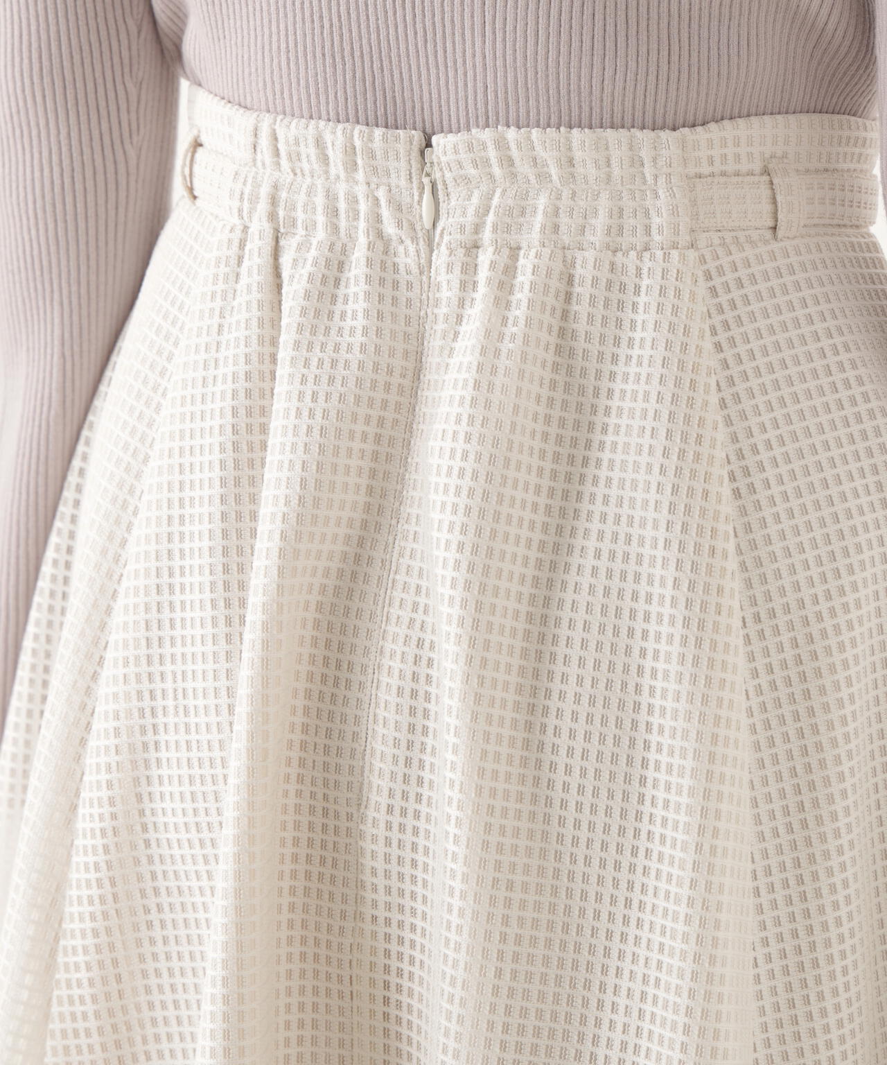 ビット付きシアーメッシュスカート