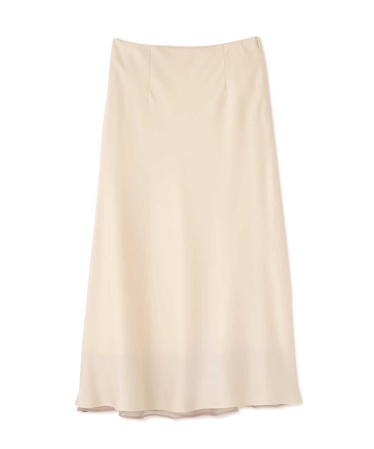 ナローサテンスカート