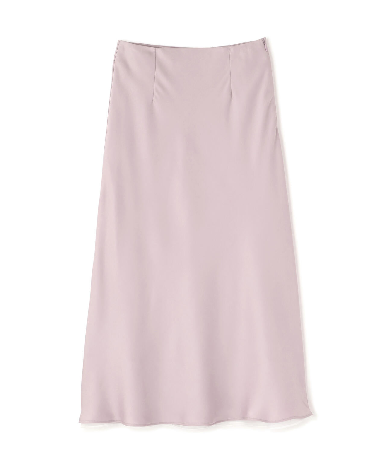 ナローサテンスカート