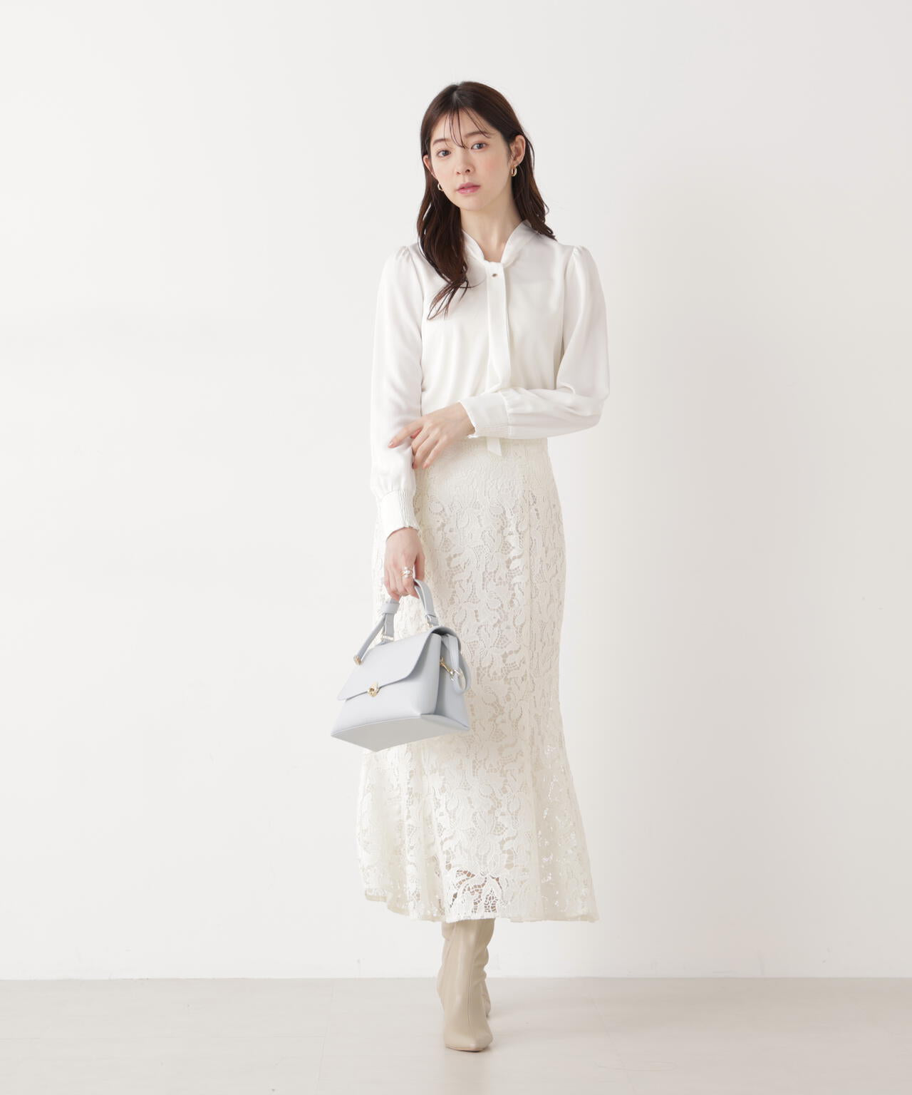 レースマーメイドスカート