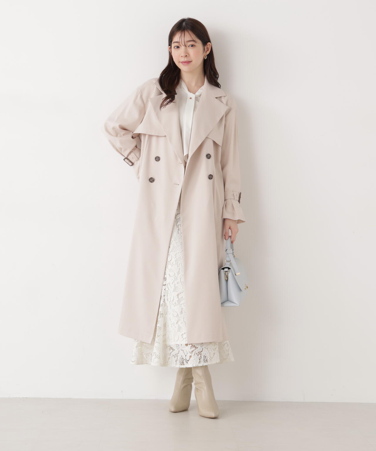 【6/5~6/7 オンライン限定2buy10%OFF対象】レースマーメイドスカート