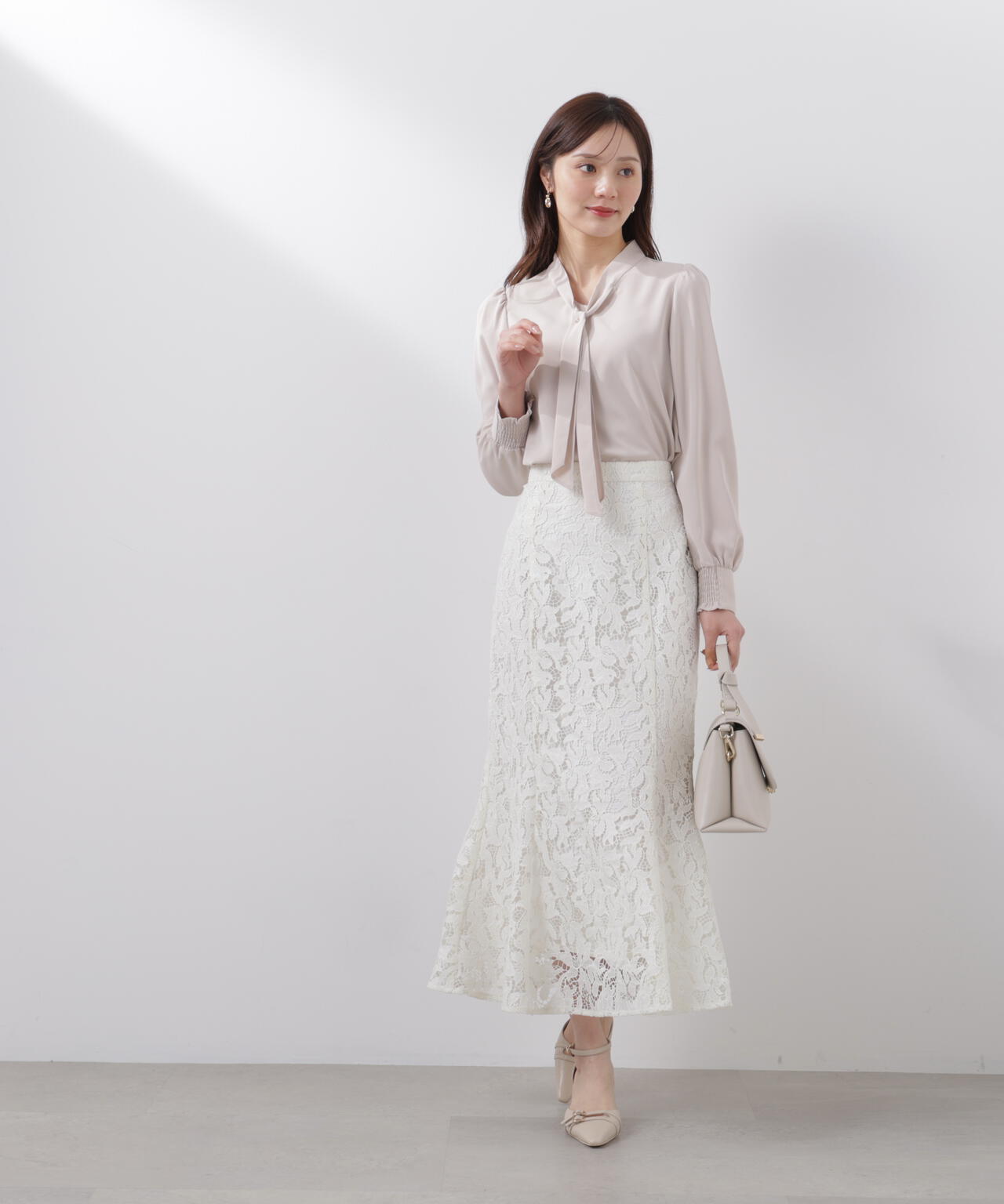 レースマーメイドスカート