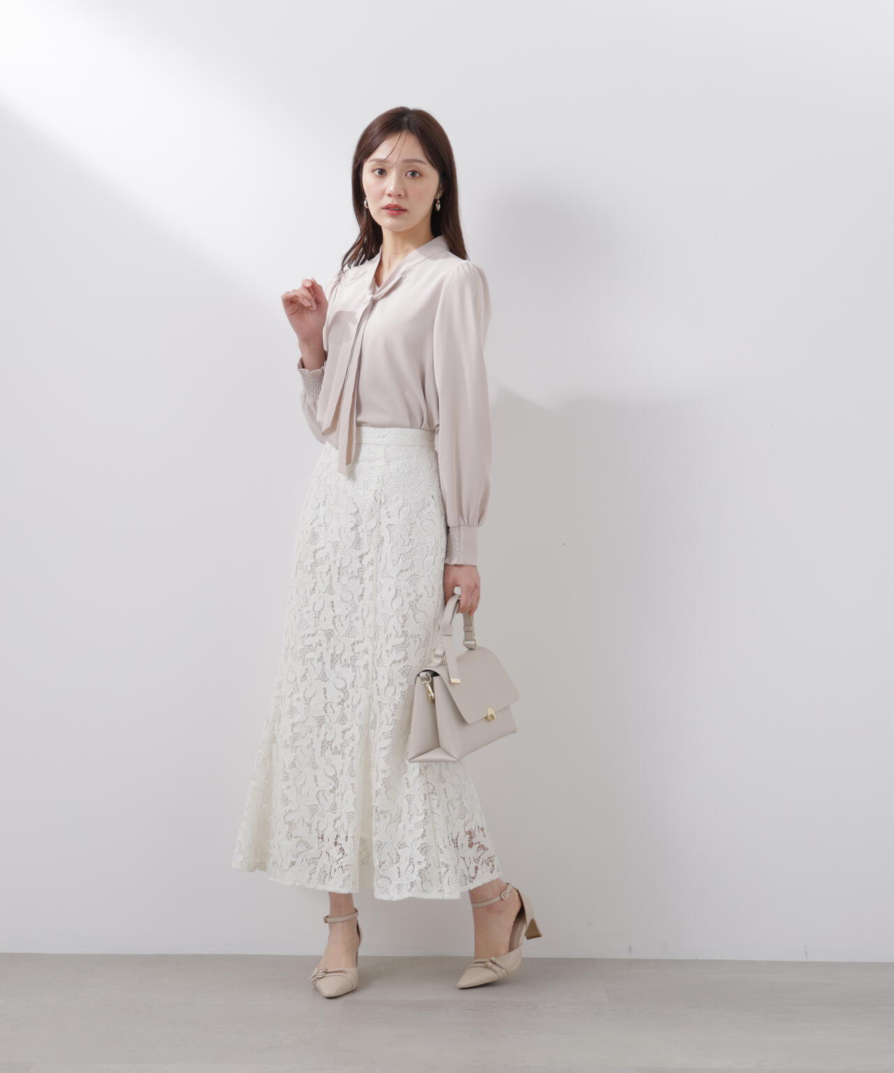 レースマーメイドスカート