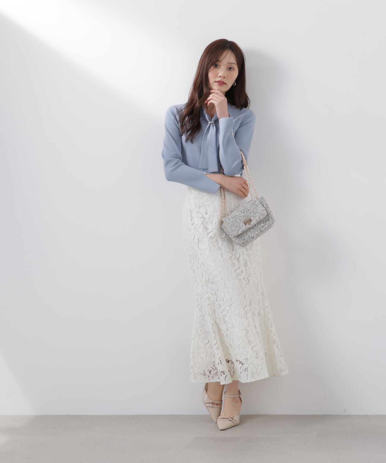 レースマーメイドスカート