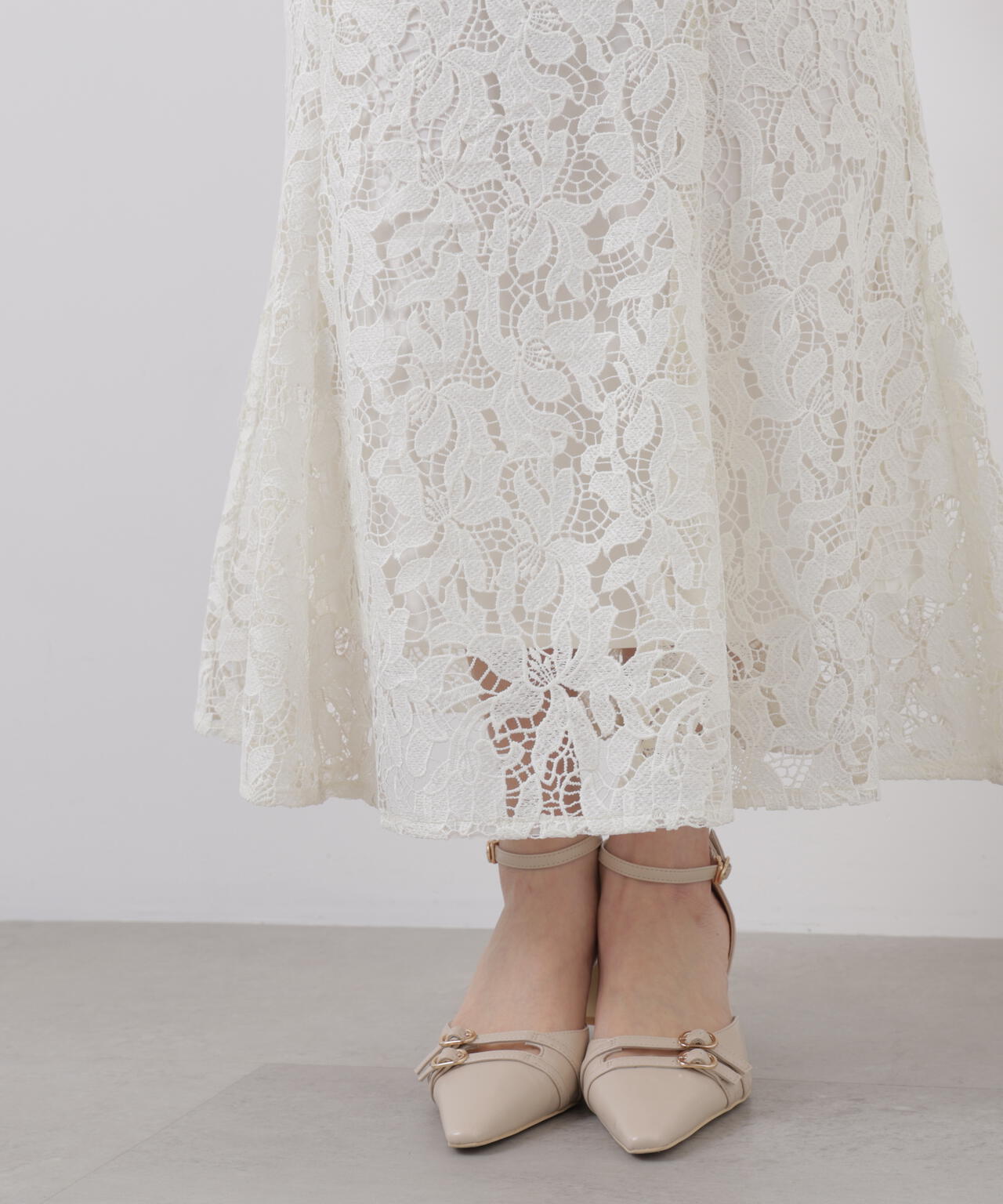 レースマーメイドスカート