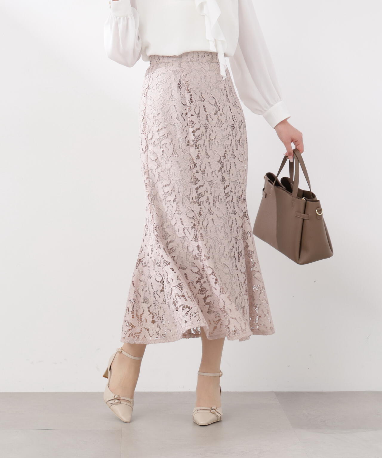 レースマーメイドスカート