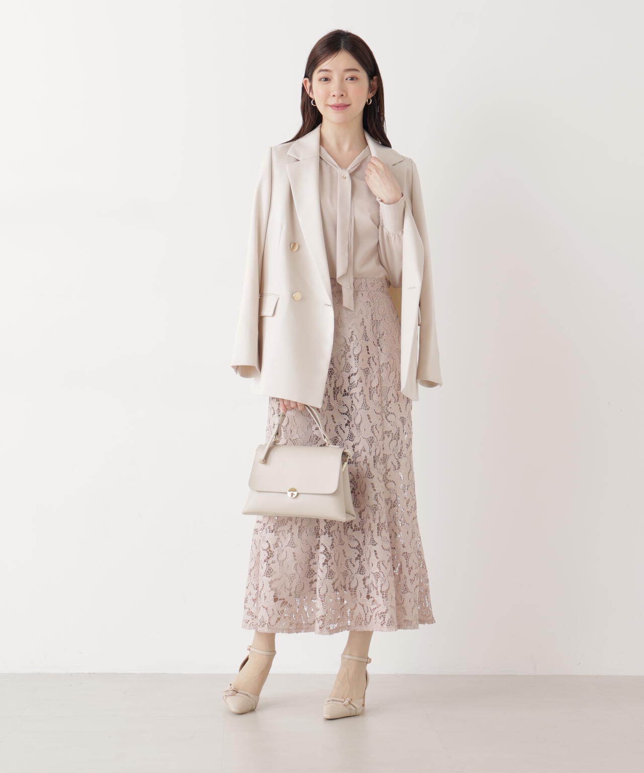 レースマーメイドスカート