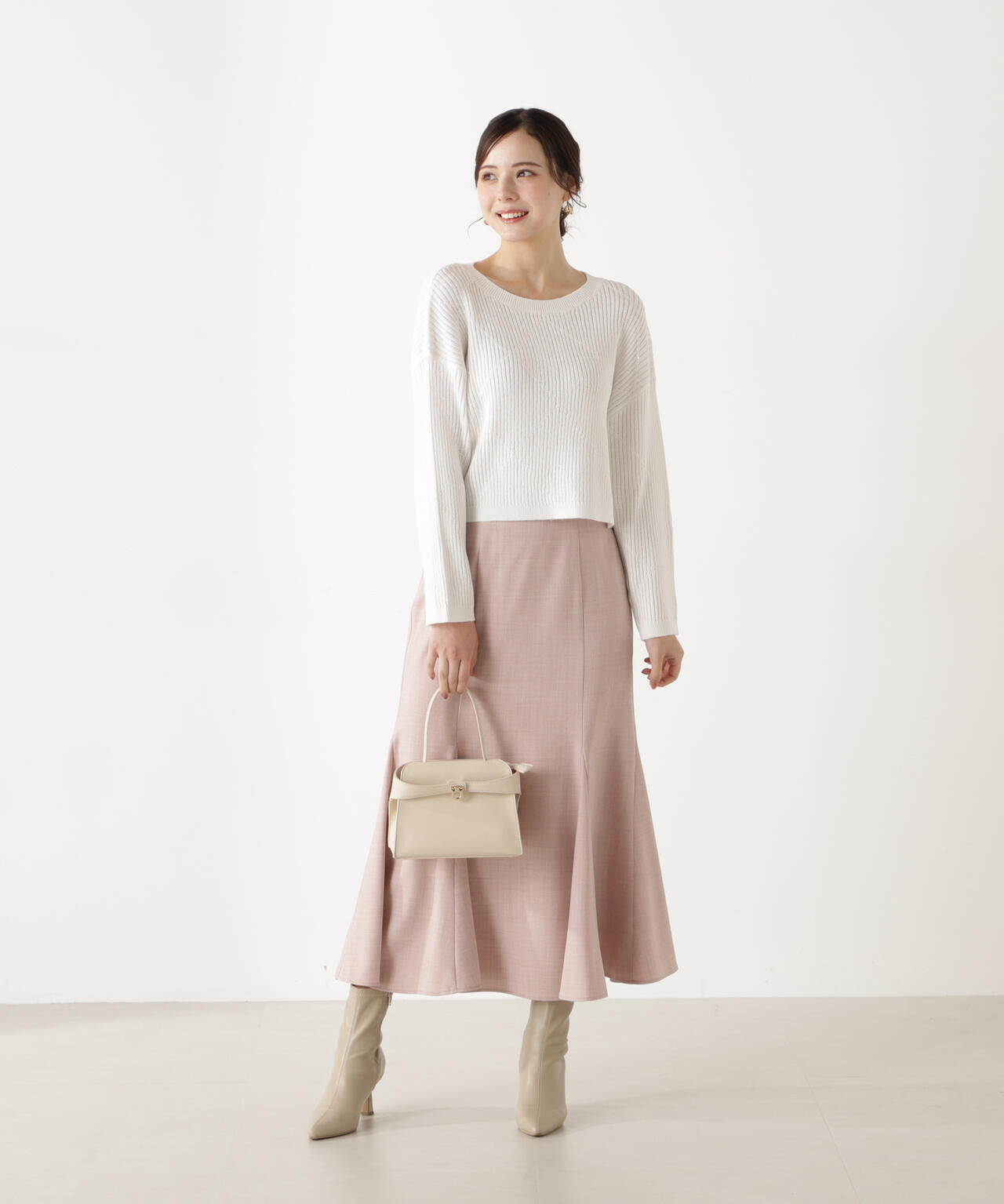 ハイウエストマーメイドスカート