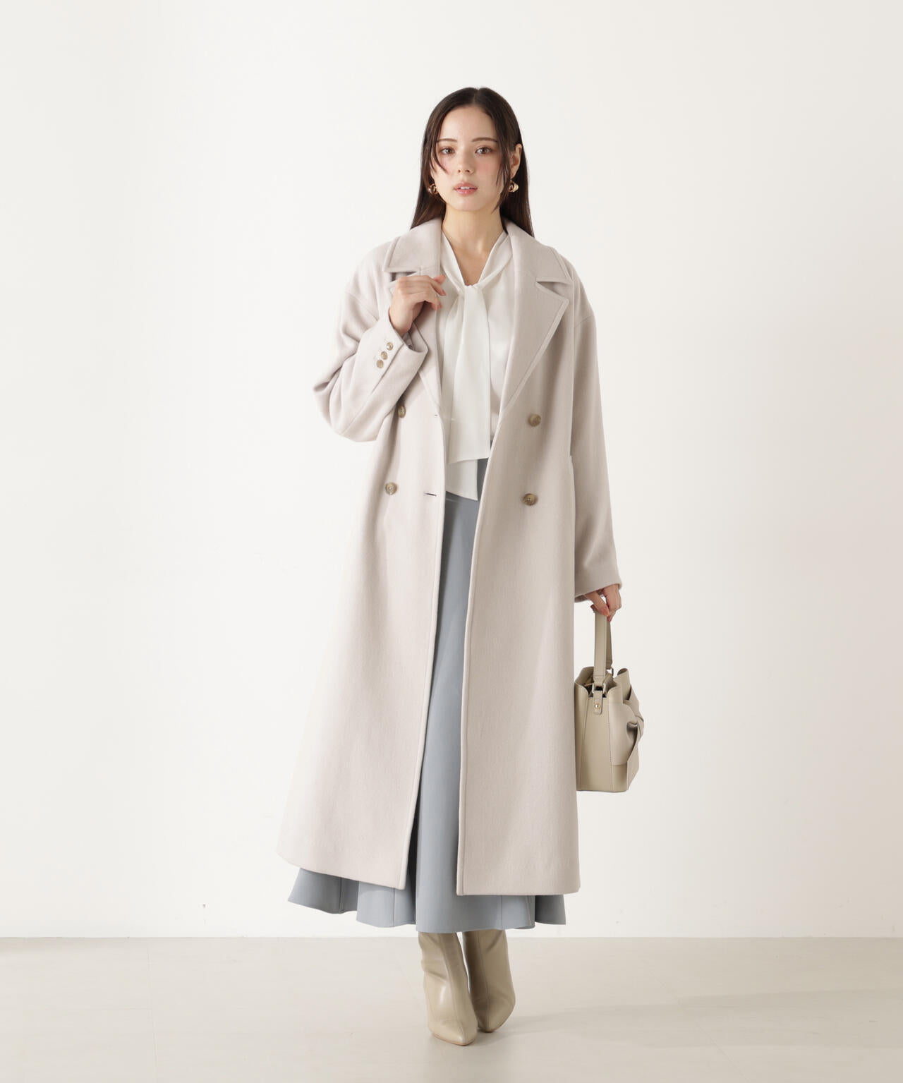 ハイウエストマーメイドスカート