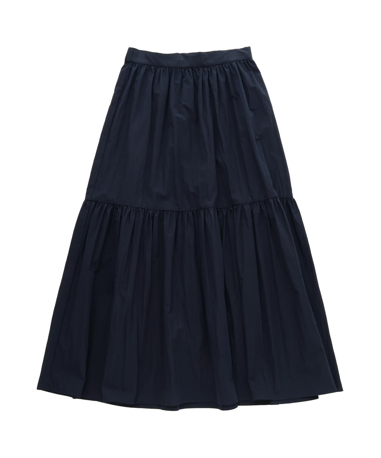 【6/5~6/7 オンライン限定2buy10%OFF対象】<加藤栞さん着用>タフタギャザースカート