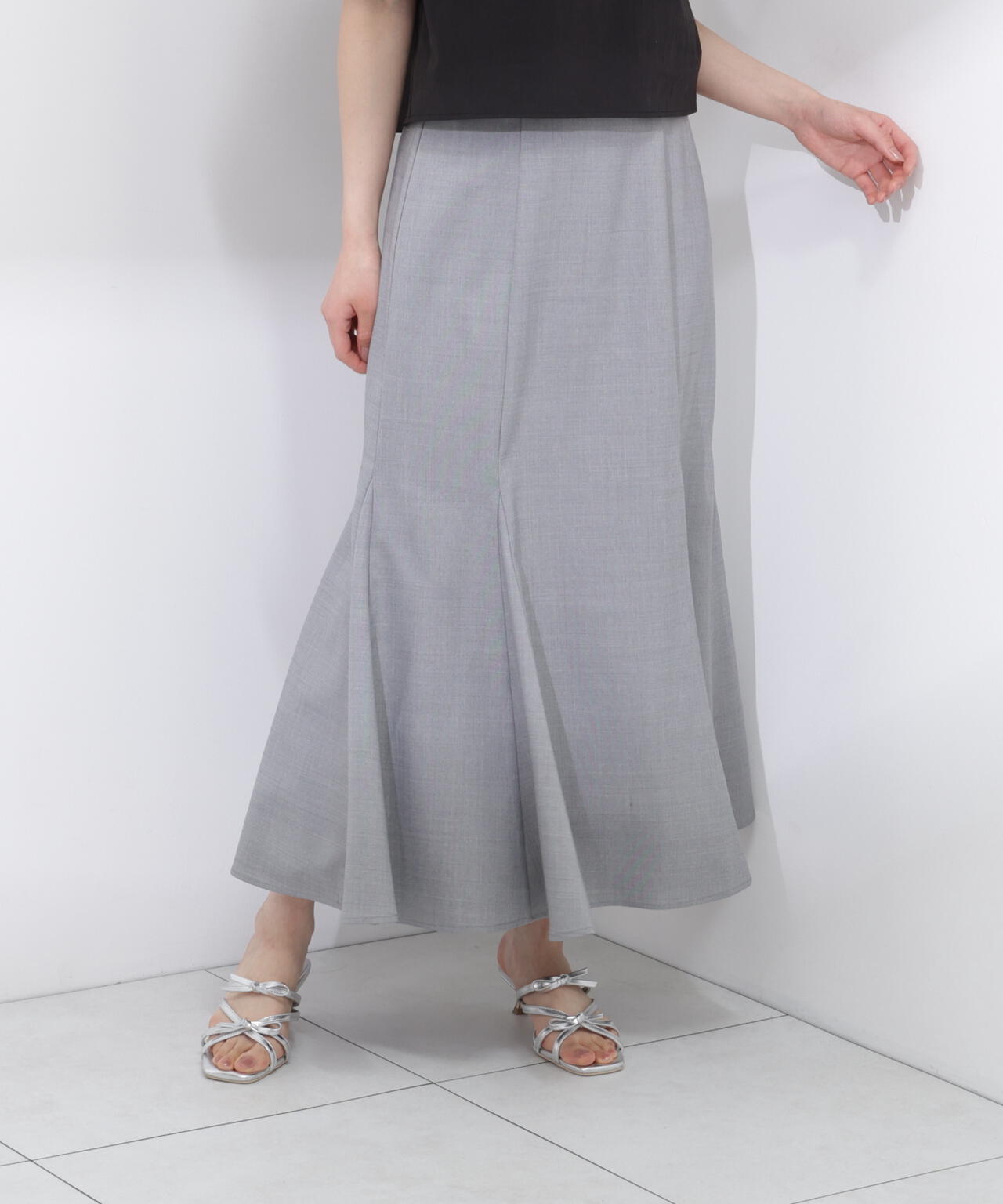 166cm B:78 W:56 H:83 S:24.5cm 着用サイズ:M