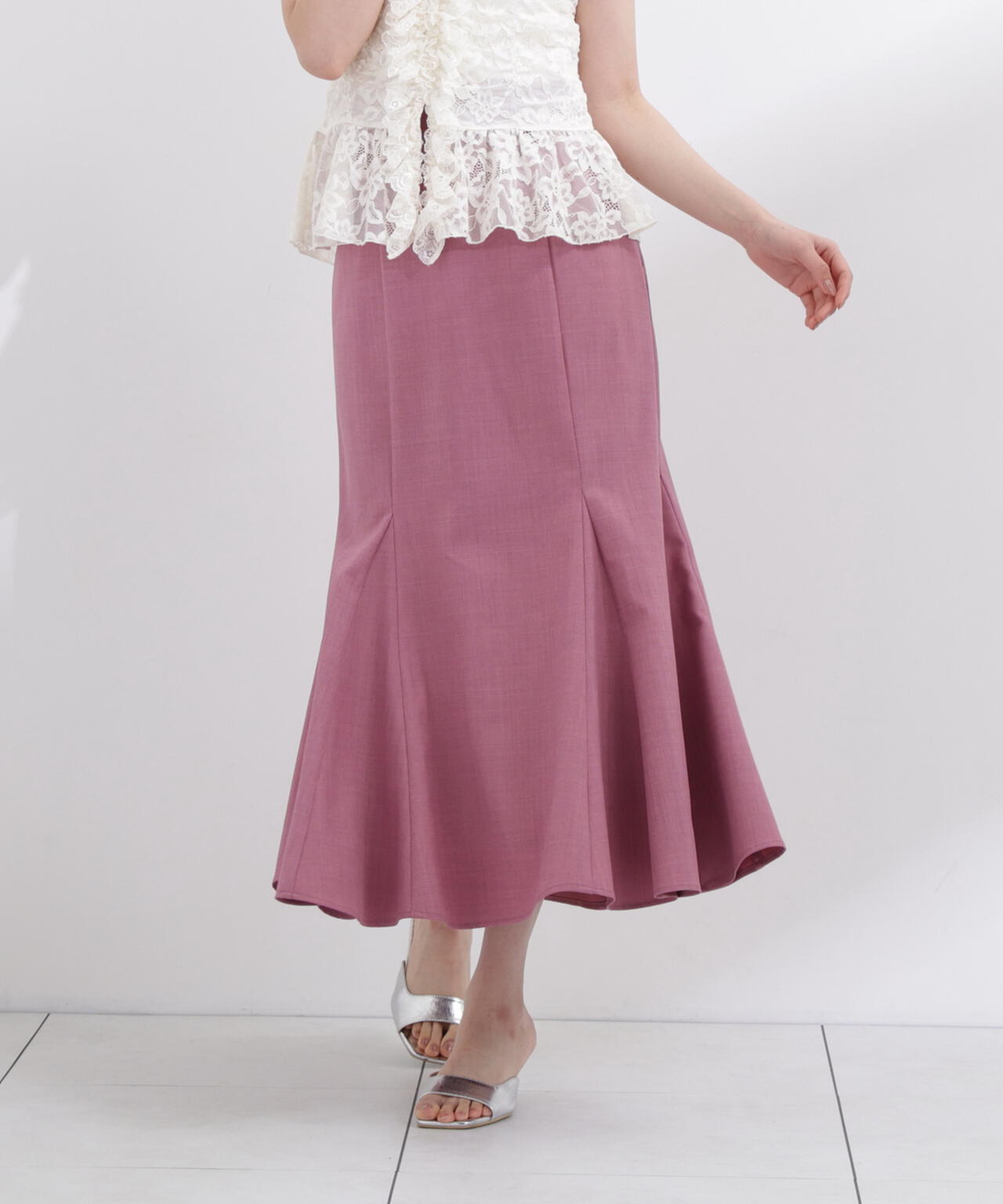 166cm B:78 W:56 H:83 S:24.5cm 着用サイズ:M