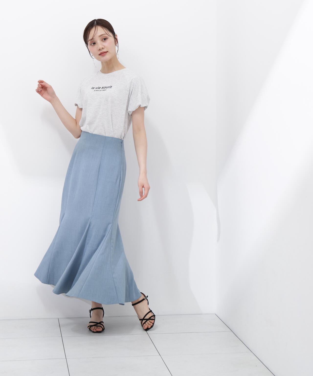 166cm B:78 W:56 H:83 S:24.5cm 着用サイズ:M