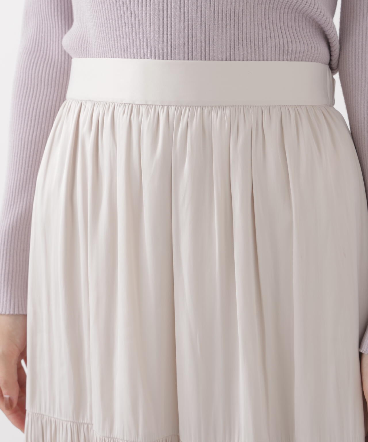 《EDIT COLOGNE》ランダムギャザースカート