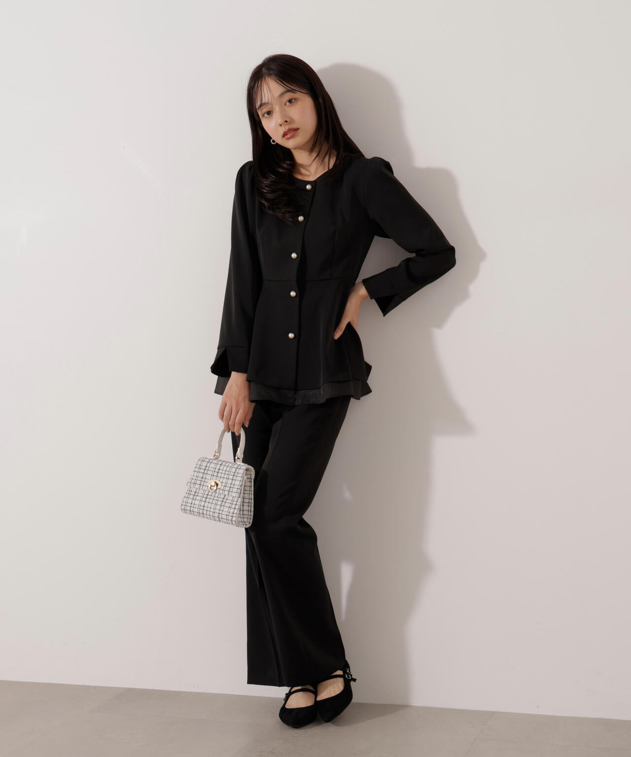 美フレアパンツ