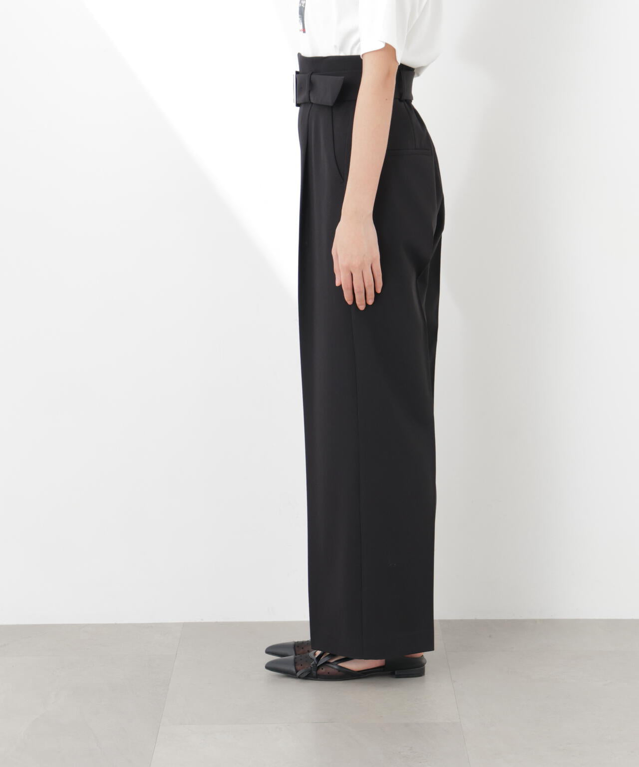 model:166cm B:78 W:56 H:83 S:24.5cm 着用サイズ:M