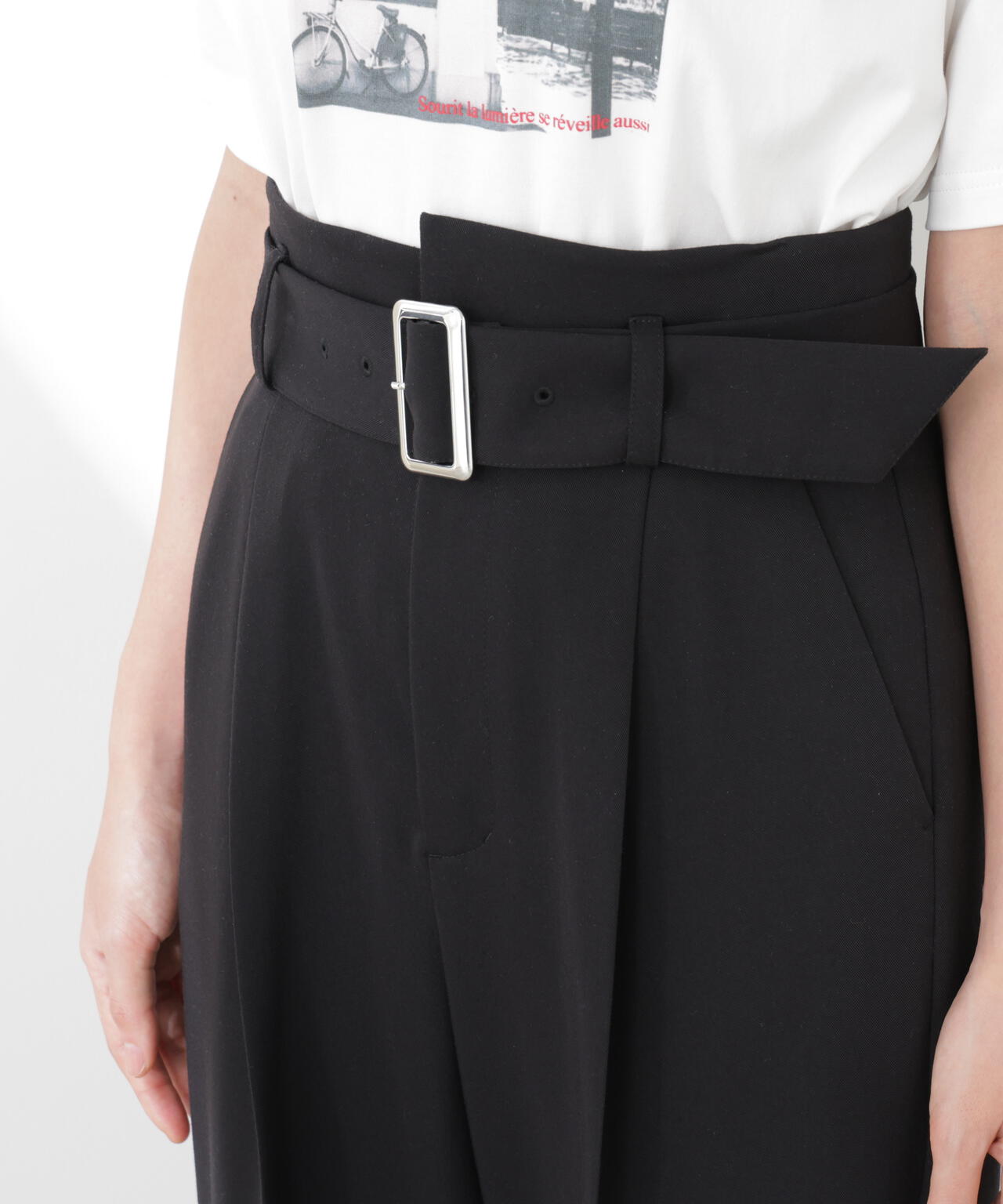 model:166cm B:78 W:56 H:83 S:24.5cm 着用サイズ:M