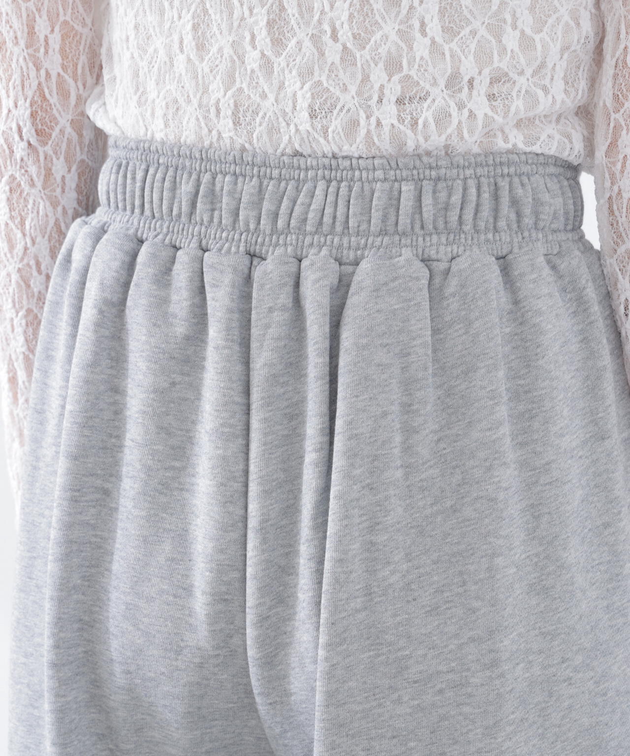 《EDIT COLOGNE》スウェットタックパンツ【WEB・一部店舗限定】