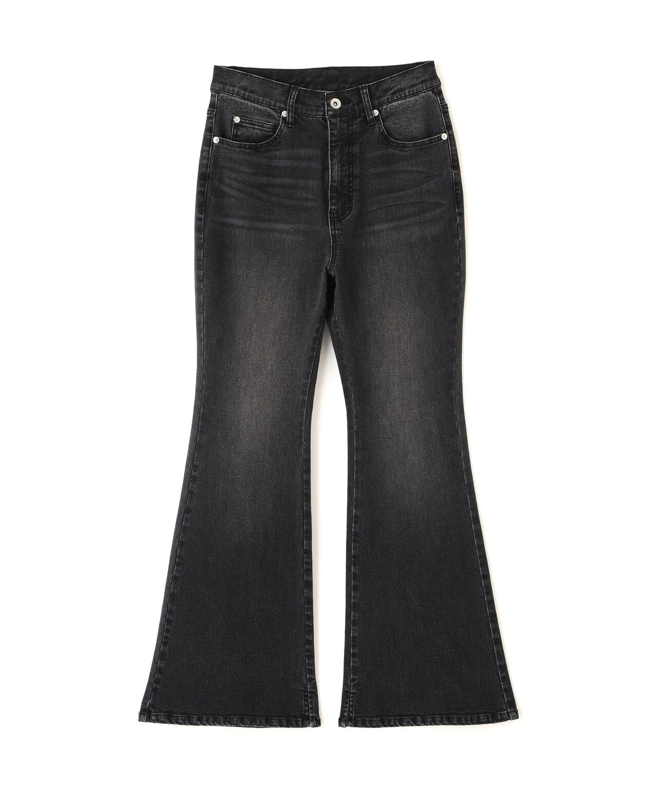 〈a/mie〉フレアデニムパンツ