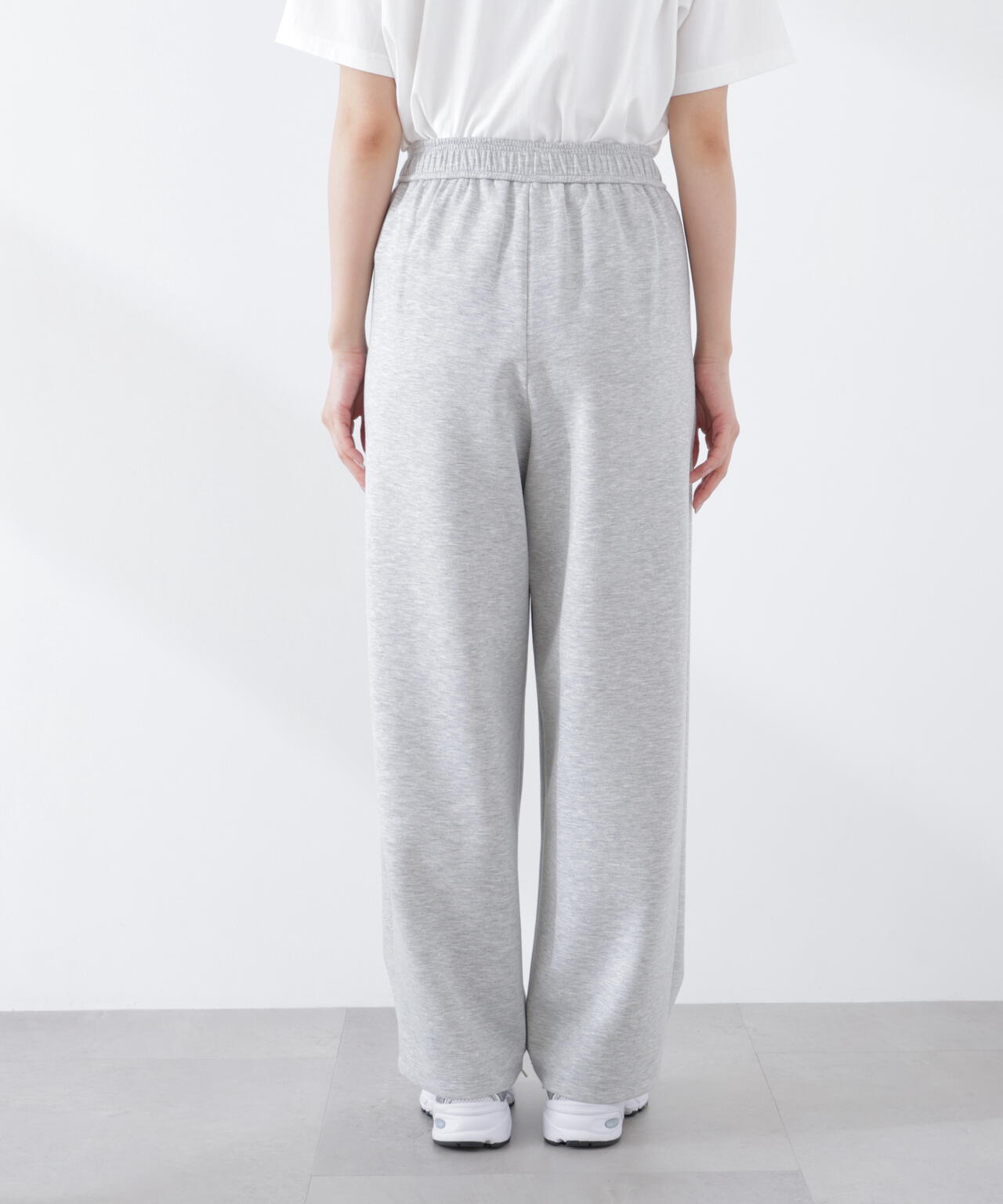 〈a/mie〉カットイージータックパンツ