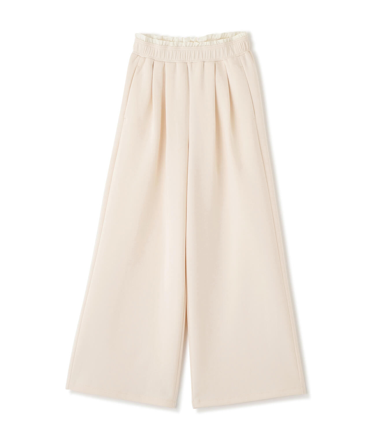 〈a/mie〉カットイージーワイドパンツ