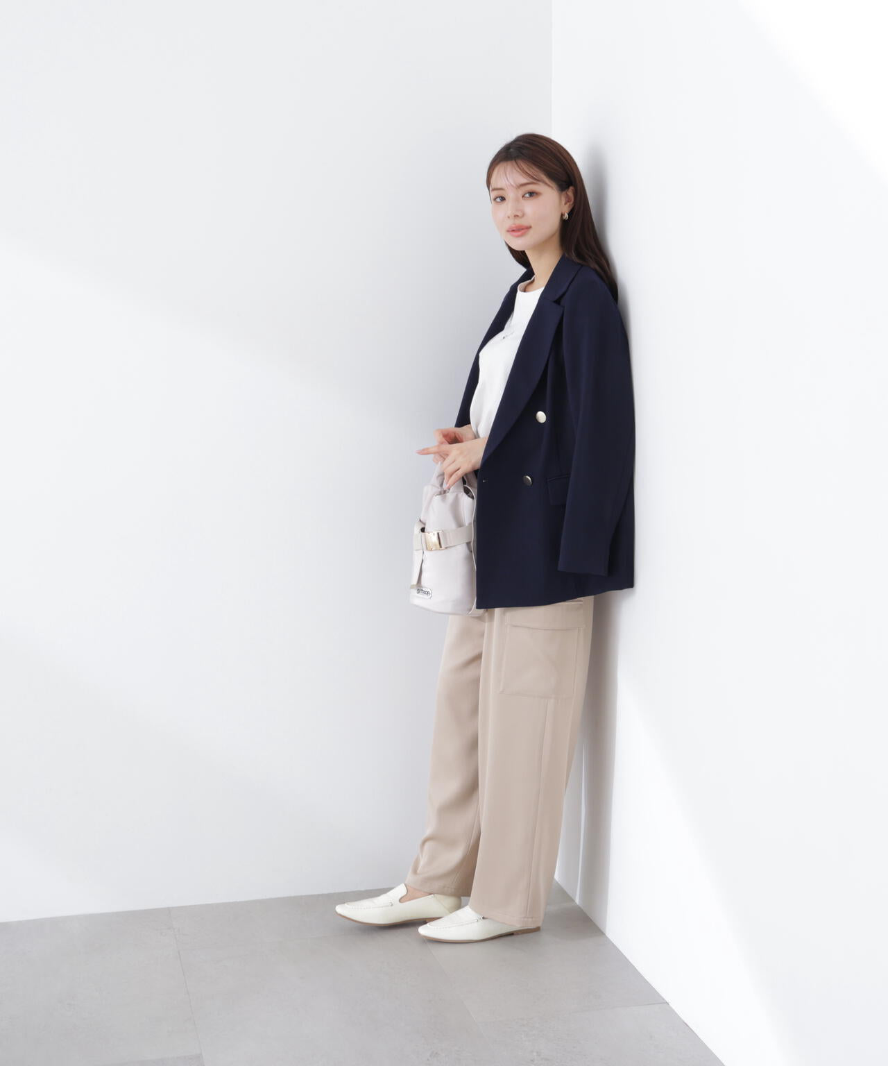 〈a/mie〉カーゴパンツ