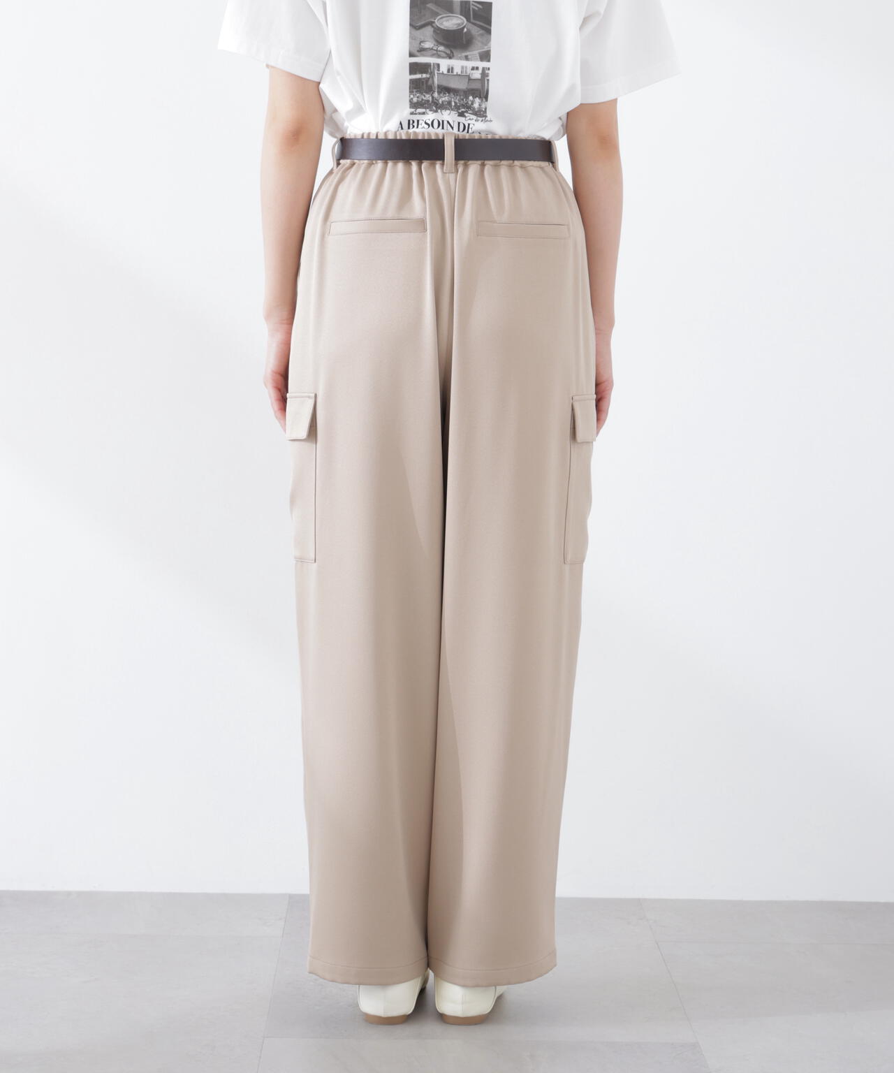 〈a/mie〉カーゴパンツ