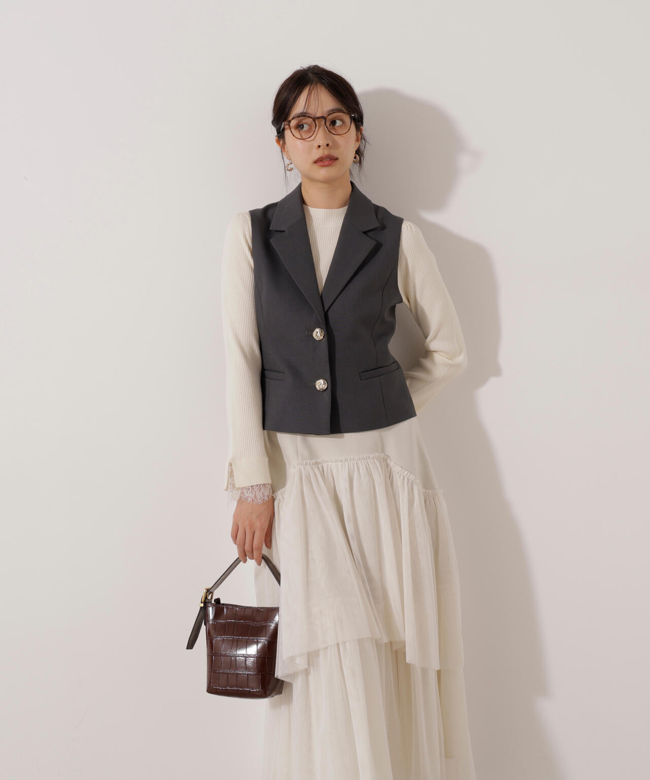 テーラードジレセットアップ