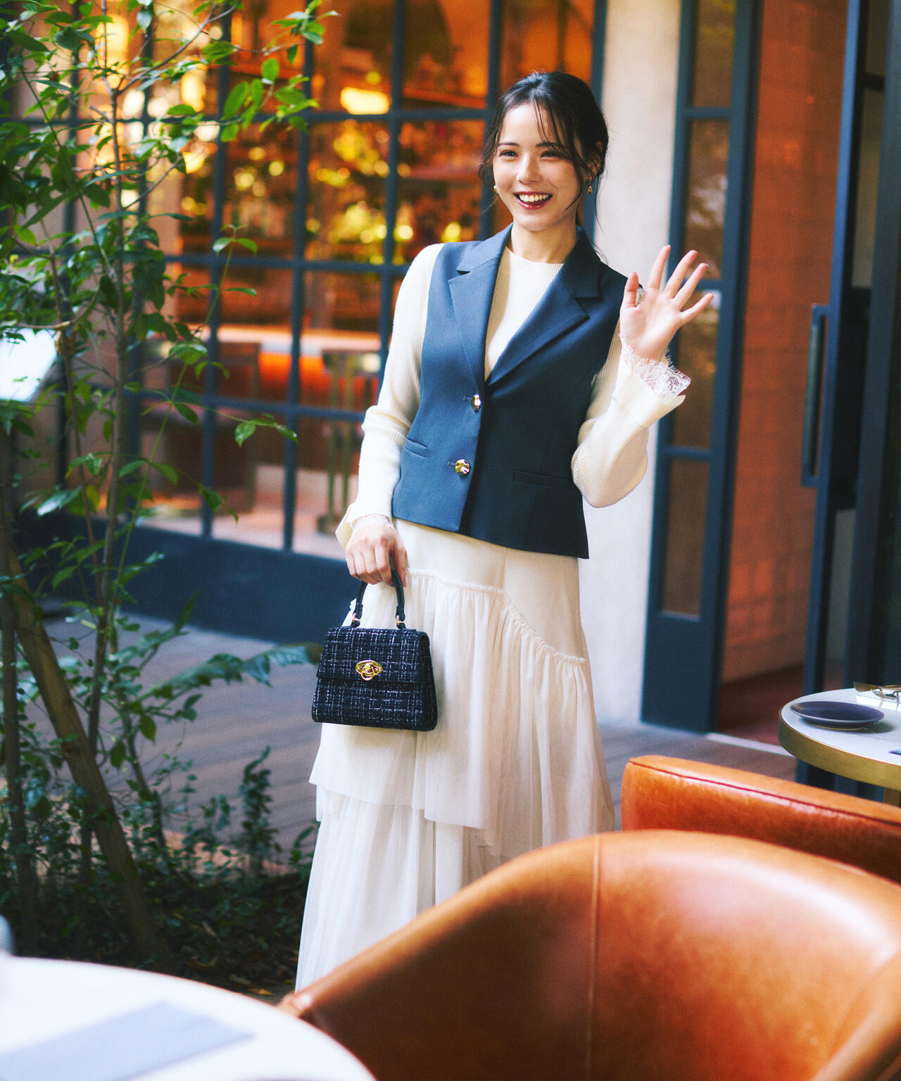 テーラードジレセットアップ