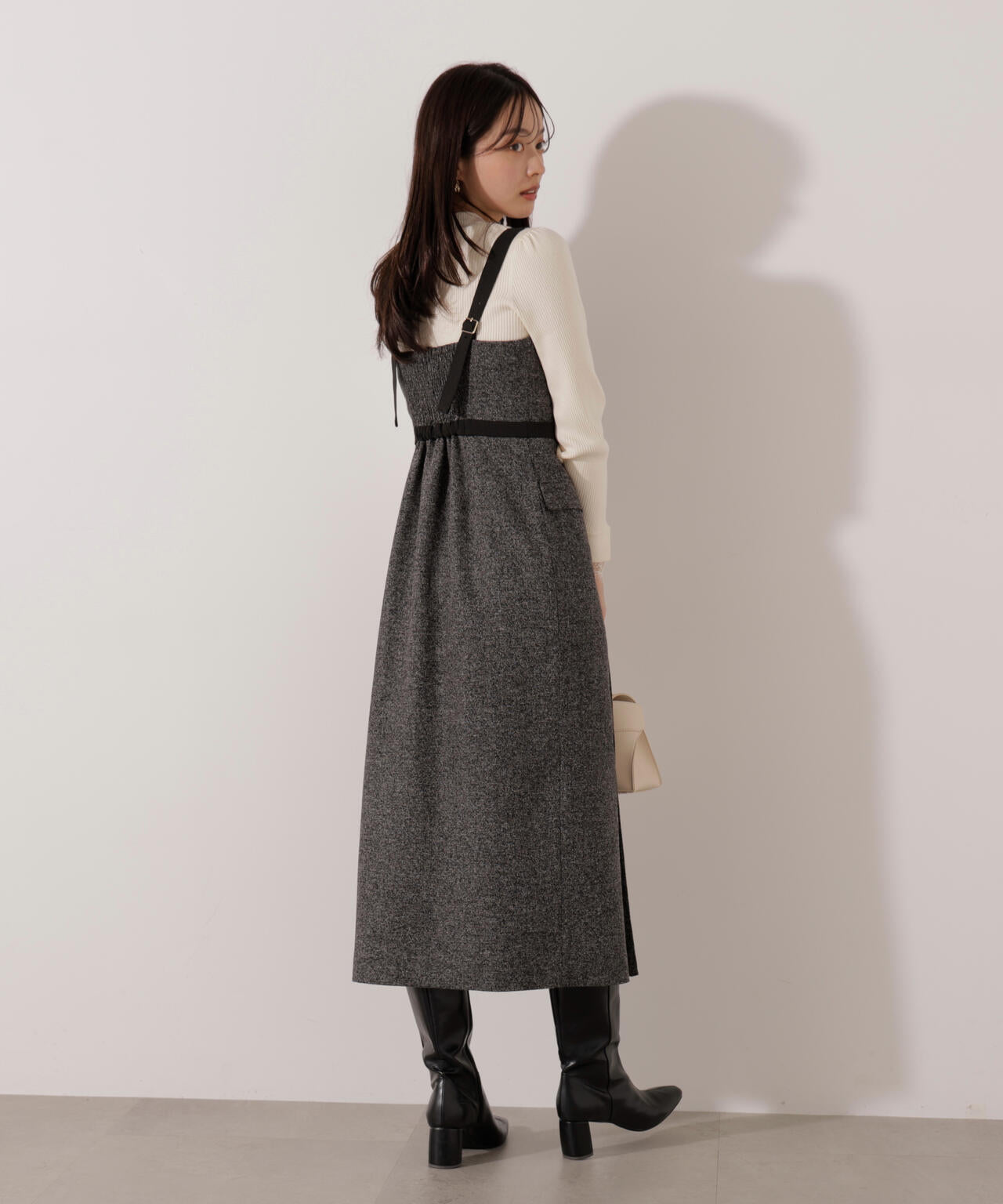 <加藤栞さん着用>アシメタックジャンスカ