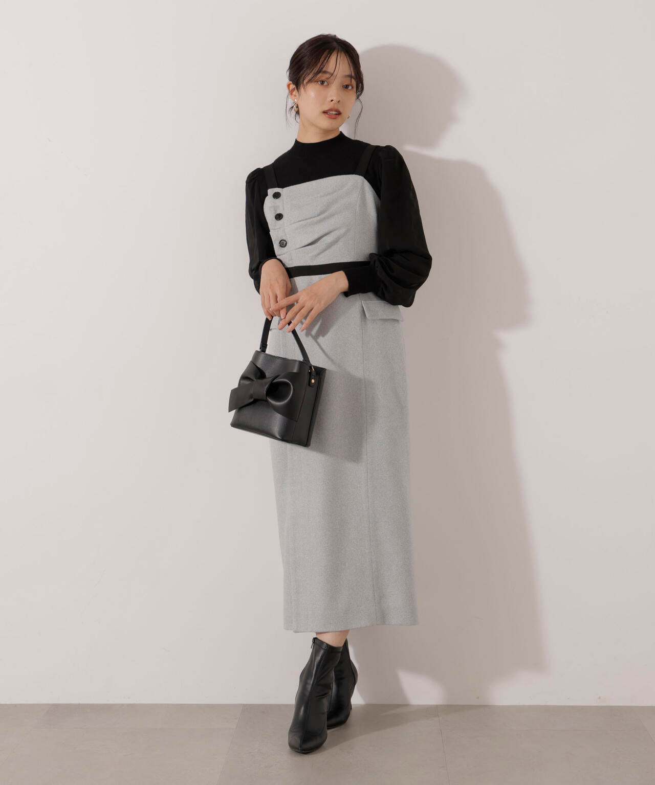 <加藤栞さん着用>アシメタックジャンスカ