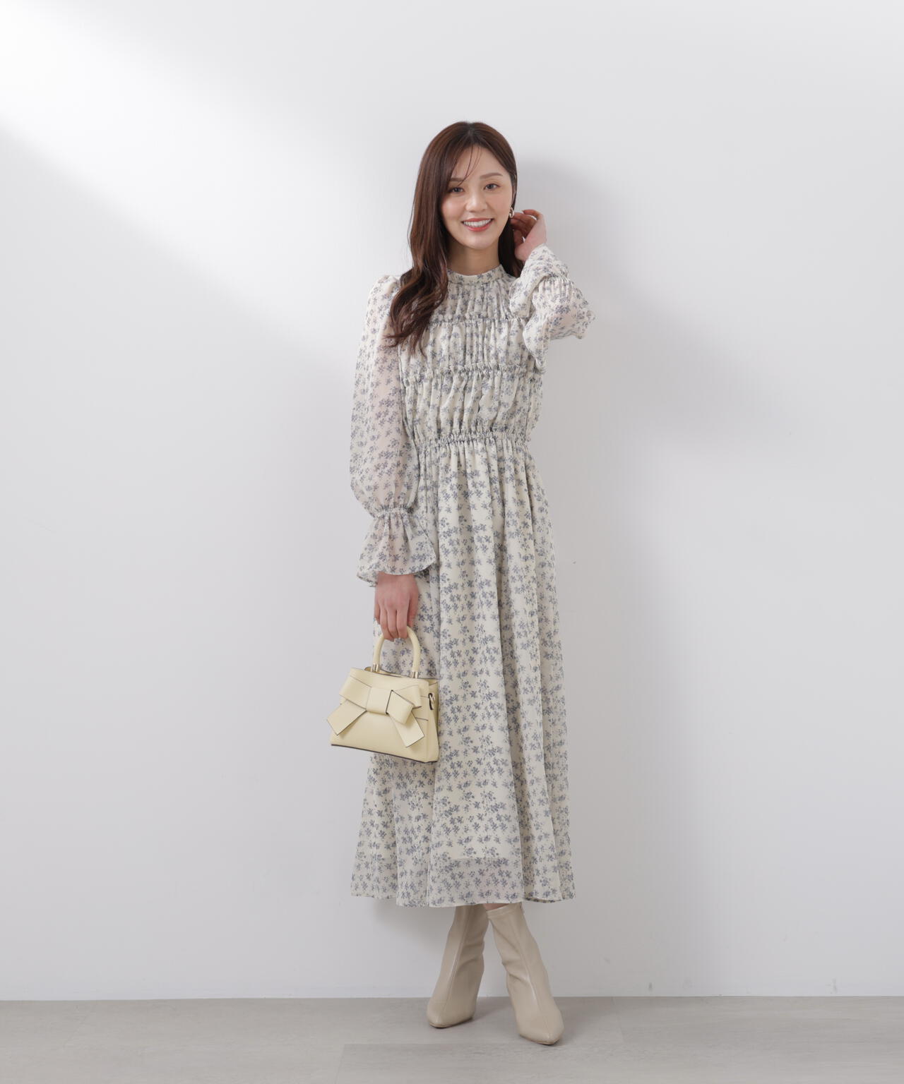 シアーシャーリングワンピース