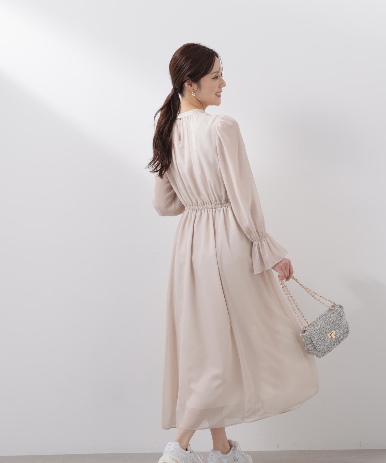 シアーシャーリングワンピース