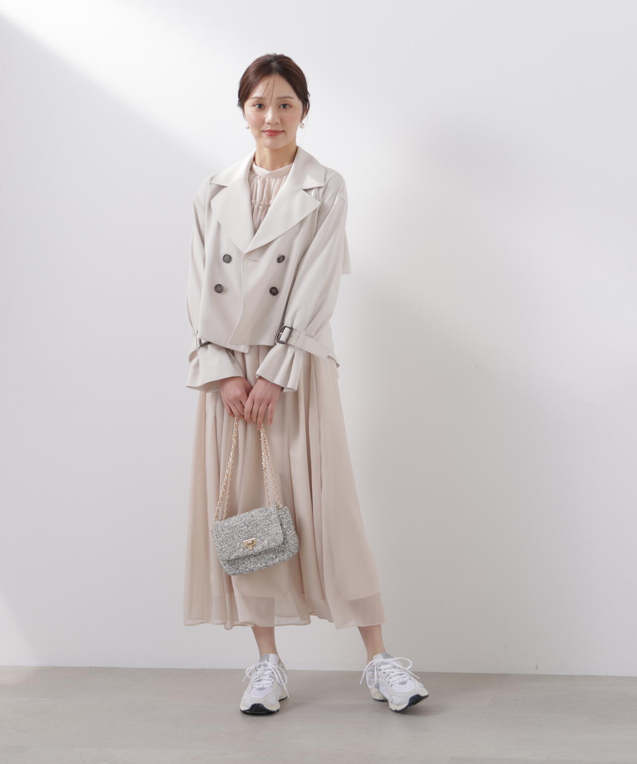 シアーシャーリングワンピース