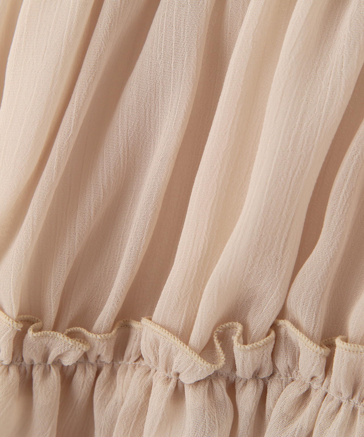 シアーシャーリングワンピース