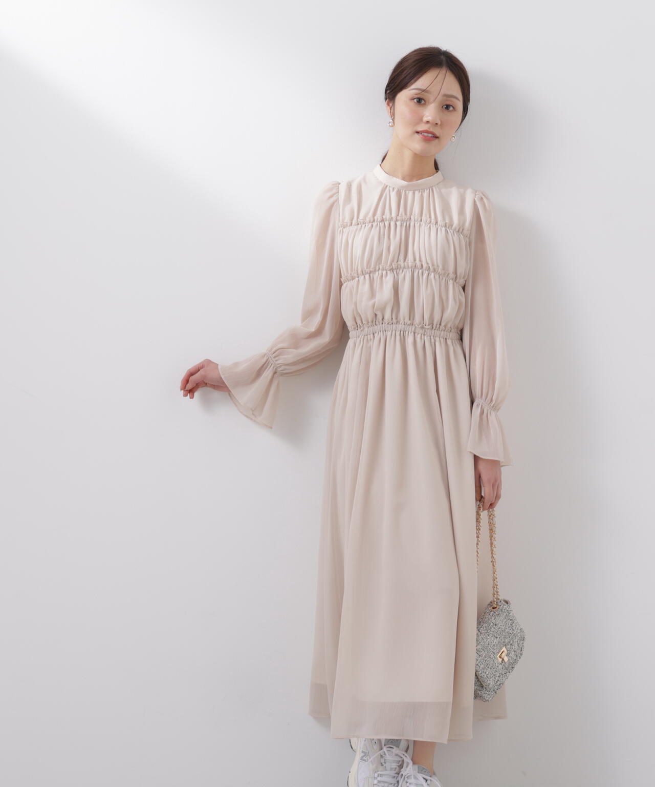 シアーシャーリングワンピース