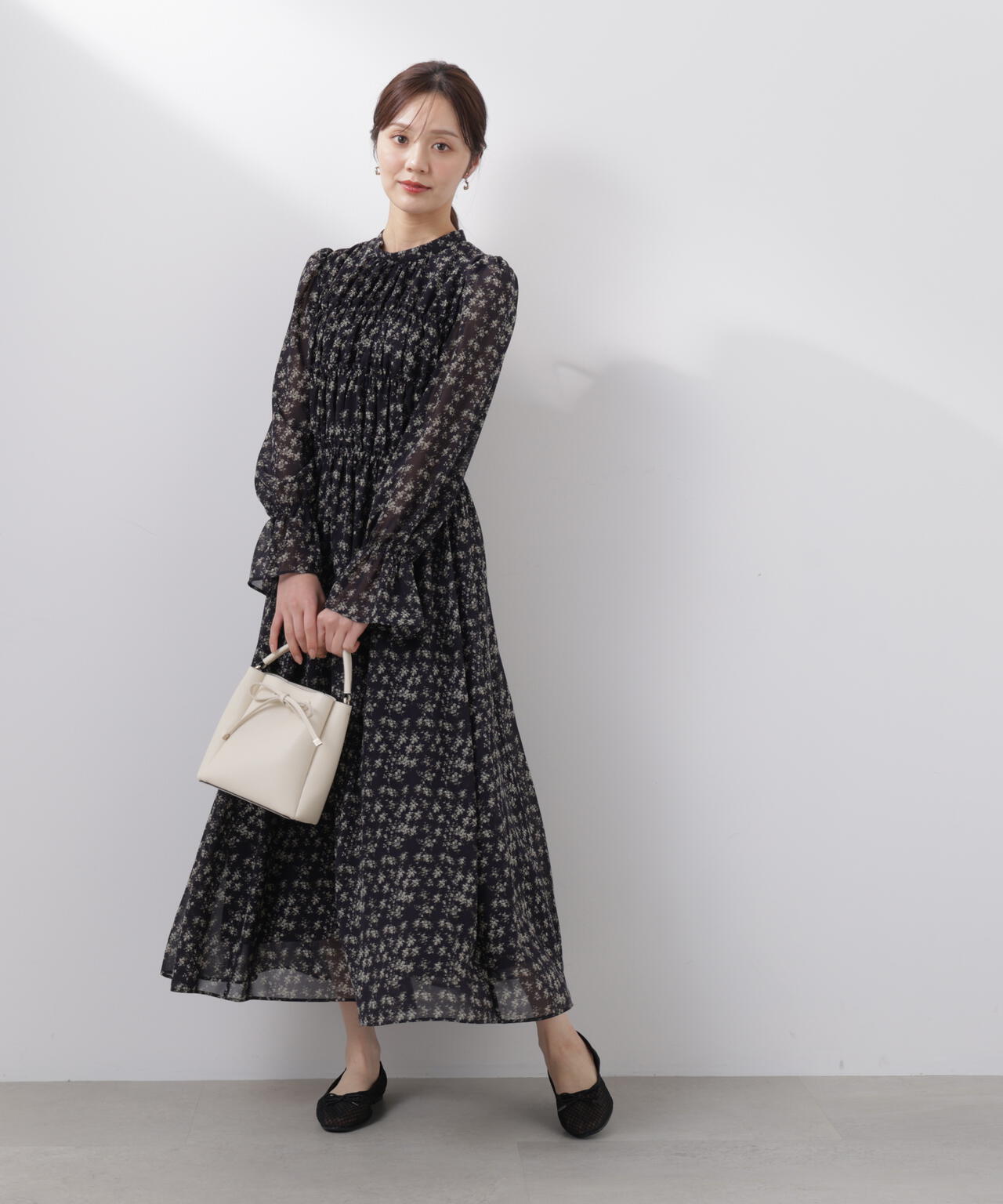 シアーシャーリングワンピース