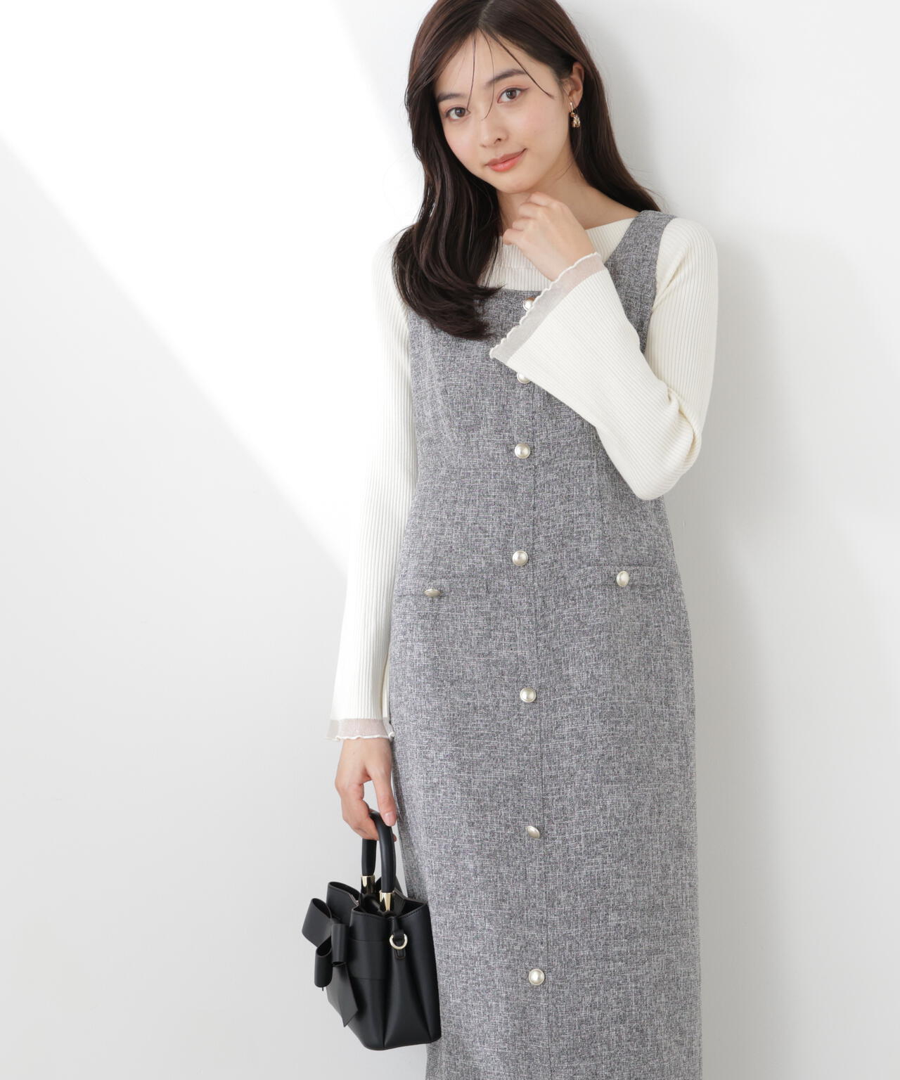 スプリングツイードジャンスカ