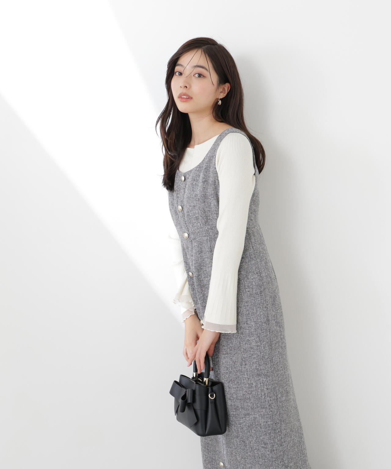 スプリングツイードジャンスカ